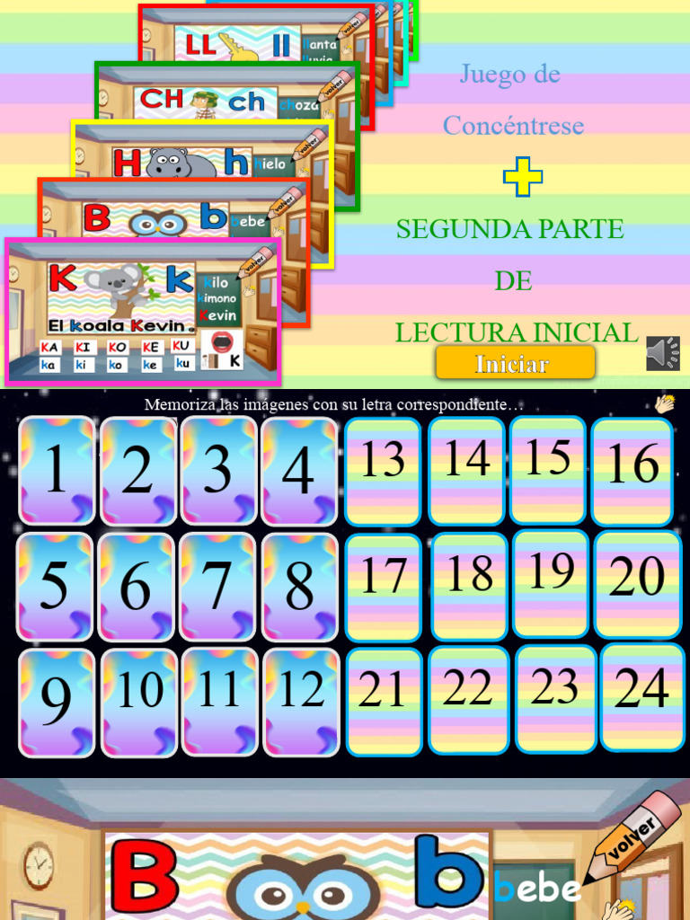 Juego LETRAS 2a Parte | PDF