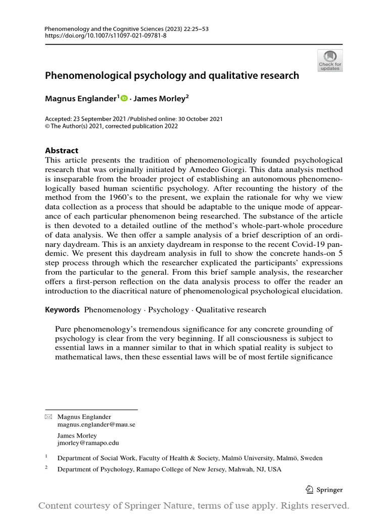 WHAT IS QUALITATIVE PHENOMENOLOGY visual data 3
