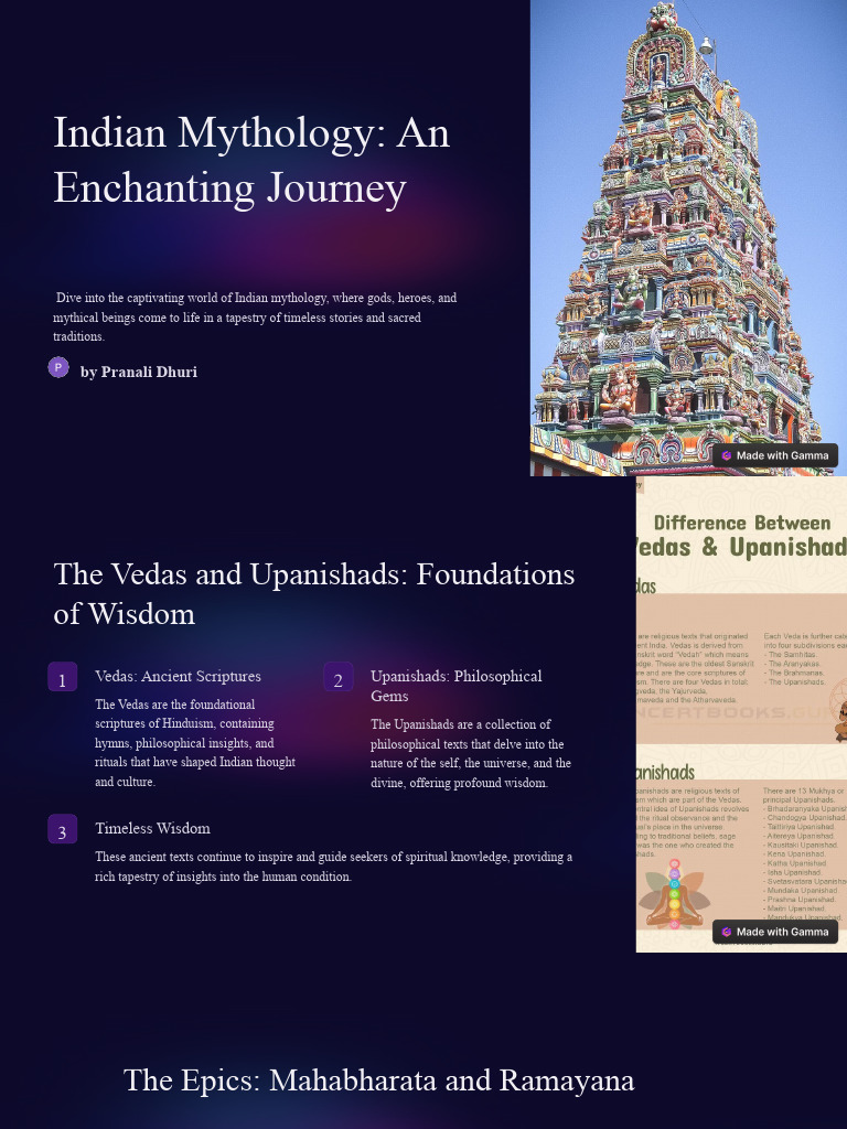 Indian Mythology An Enchanting Journey | PDF | Hindu Mythology | Vishnu