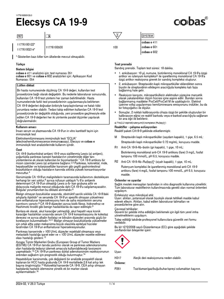 Ca 19-9 | PDF