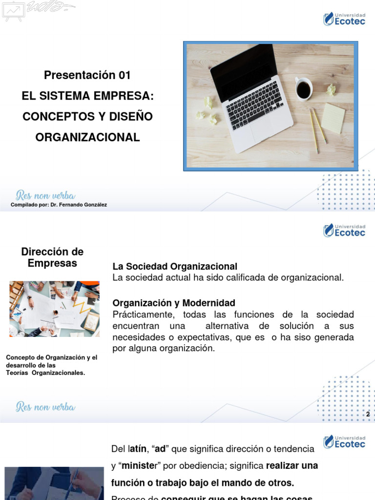 01 EL SISTEMA EMPRESA PDF Business Sistema