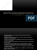 Industria Uşoară A Republicii Moldova