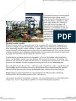 Greenhouses - Basic Information