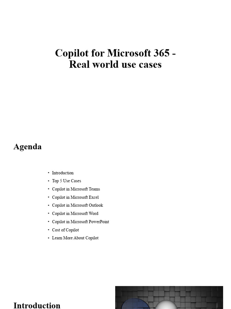 Copilot for microsoft 365 real world use ai generated pdf microsoft