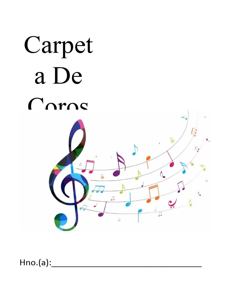 Archivo 1 Coritos Pdf Cristo Título Oración