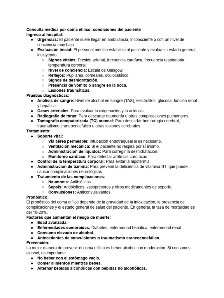 Cómo Llega Una Consulta Médica en Qué Condiciones Un Paciente Con Un ...