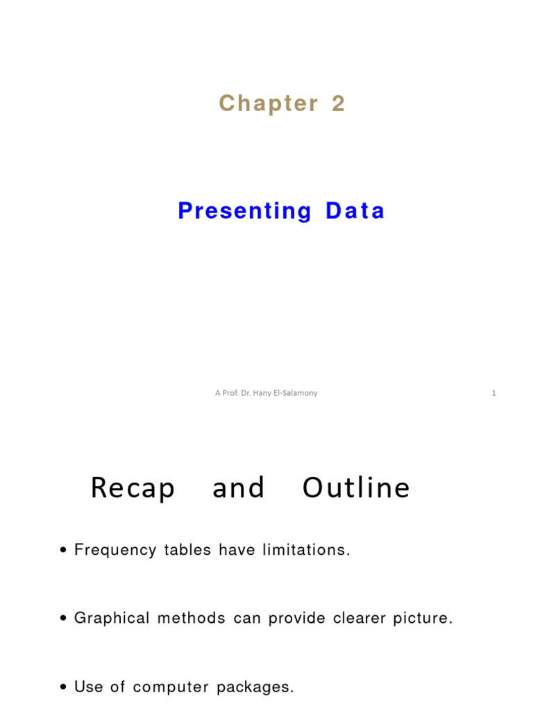 Ch2 | PDF | Histogram