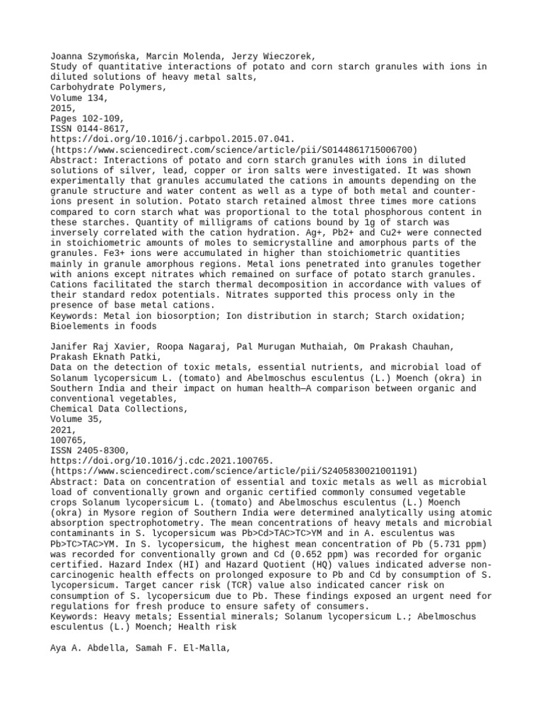 ScienceDirect Citations 1706357424345 PDF Adsorption Pesticide