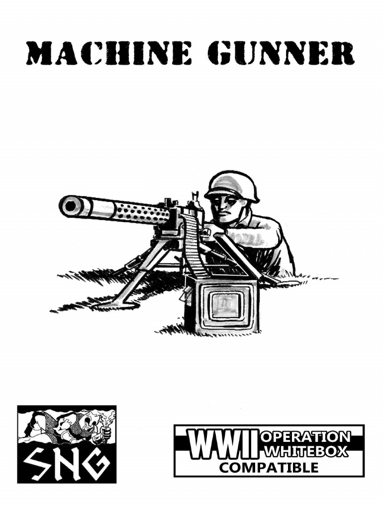 Owb001c machine gunner class opwhtbx download free pdf artillery