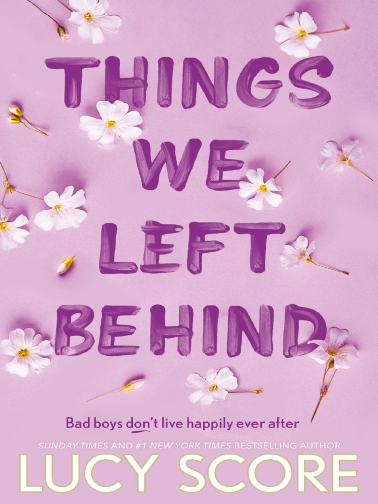 TRAD) Things We Left Behind - Lucy Score | PDF | Família | Gatos, image size:768x1024