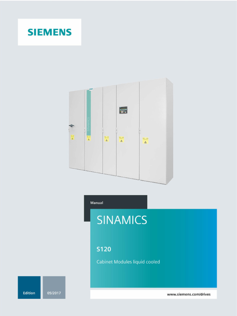 SINAMICS S120 Cabinet Modules Liquid Cooled en-US | PDF | Power Supply ...