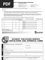 Student Volunteer Log Sheet - Broward County | PDF