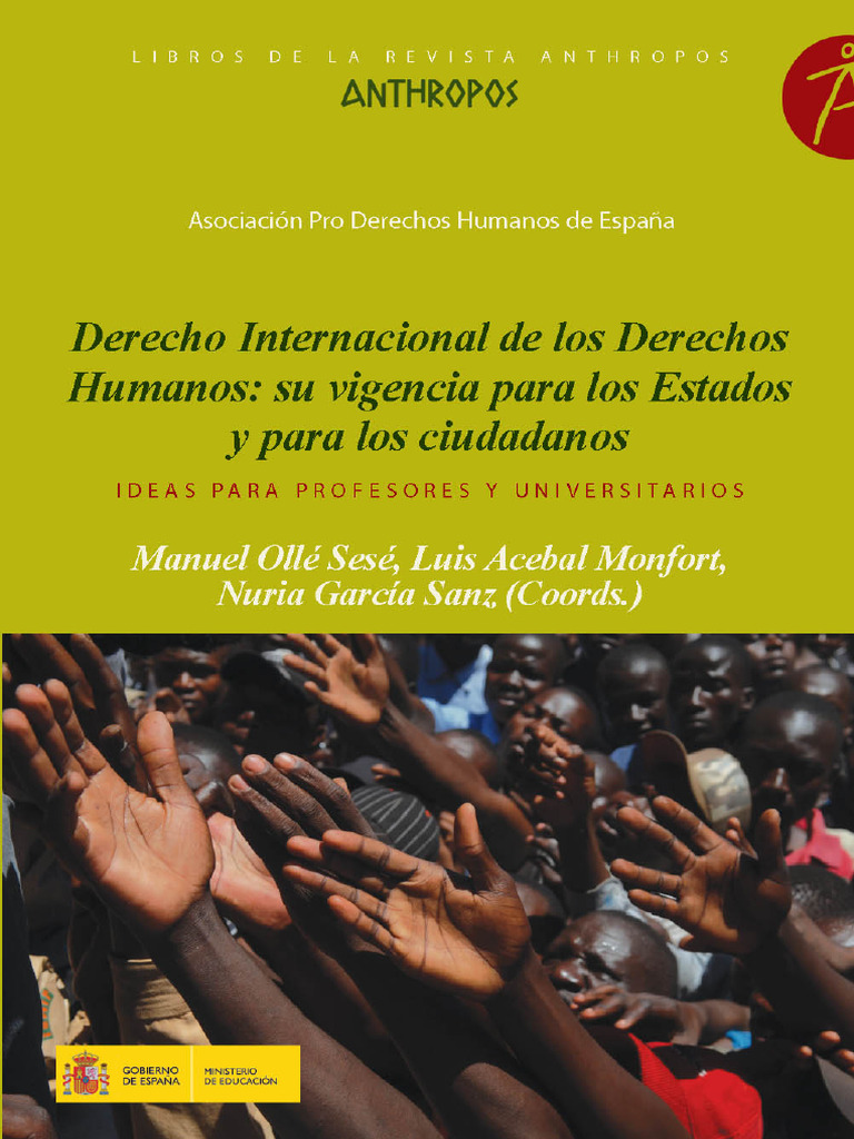 Derecho Internacional de Los DDHH | Descargar gratis PDF | Convenio ...