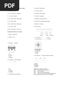 Soal Arah Mata Angin Dalam Bahasa Inggris