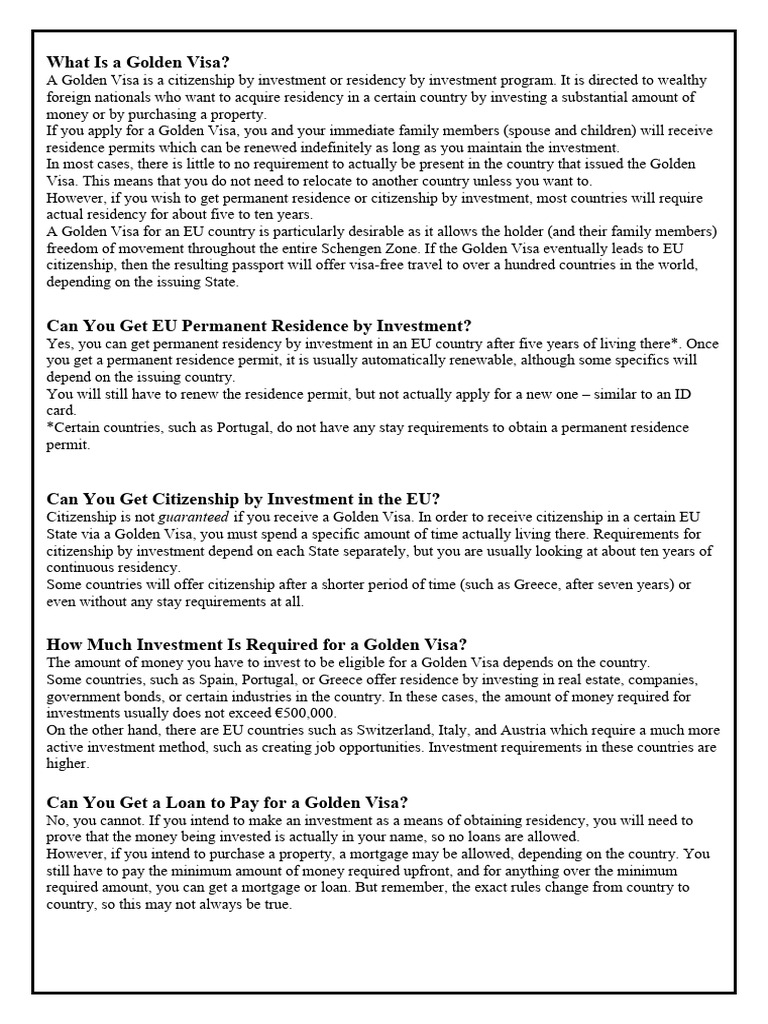 Eu golden visa english pdf travel visa government and personhood