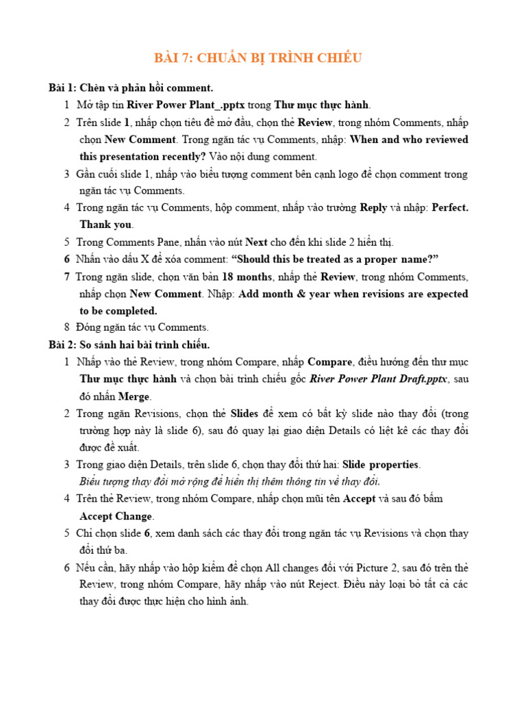 BTTH Bu I 7 | PDF