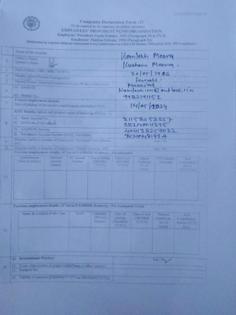 Signed Form 11