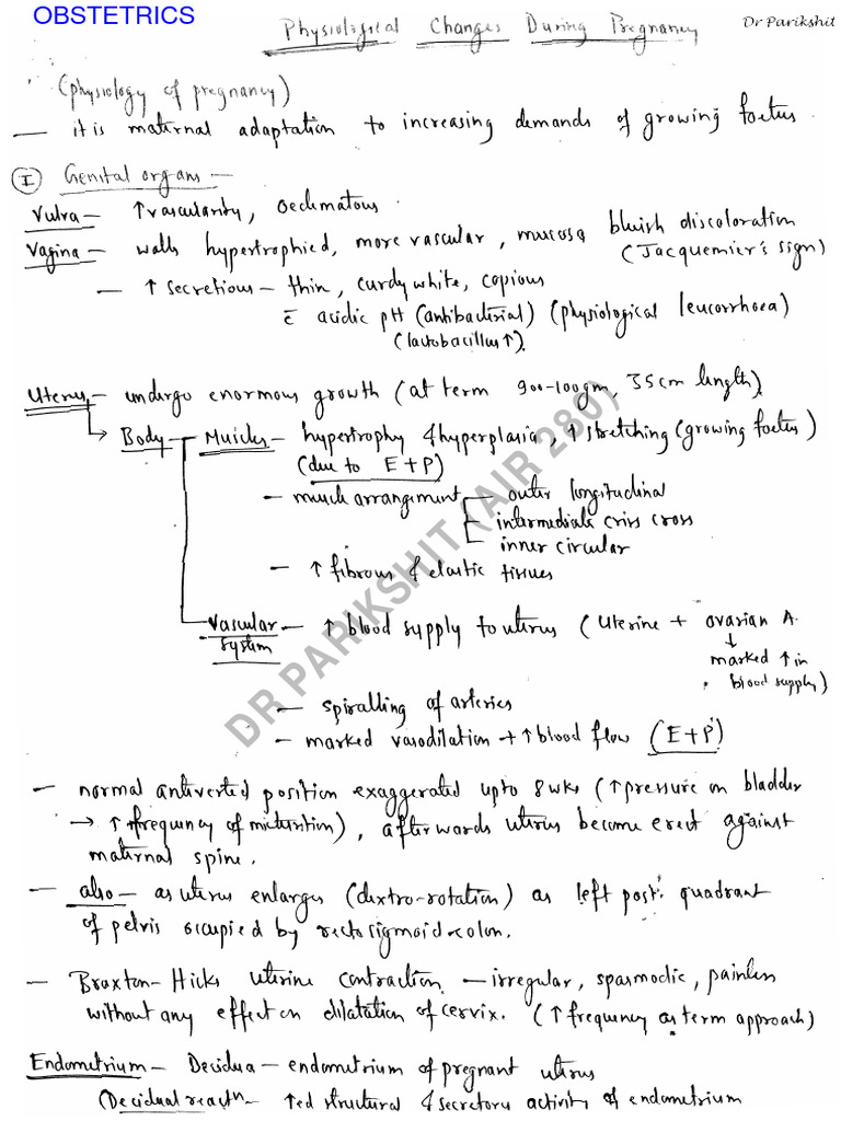 Obstetrics Pdf