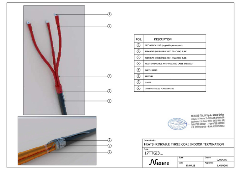 17TTGI3 Termination Drawing | PDF
