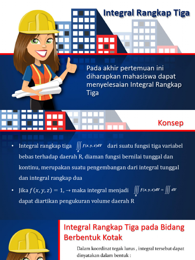 Panduan Integral Rangkap Tiga | PDF