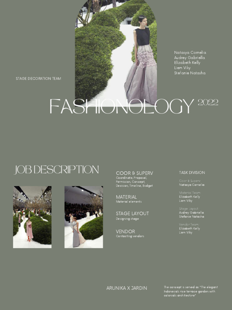 Fashionology Stage Decor PDF