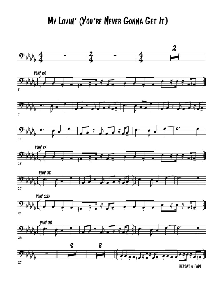 My Lovin Youre Never Gonna Get It Pdf