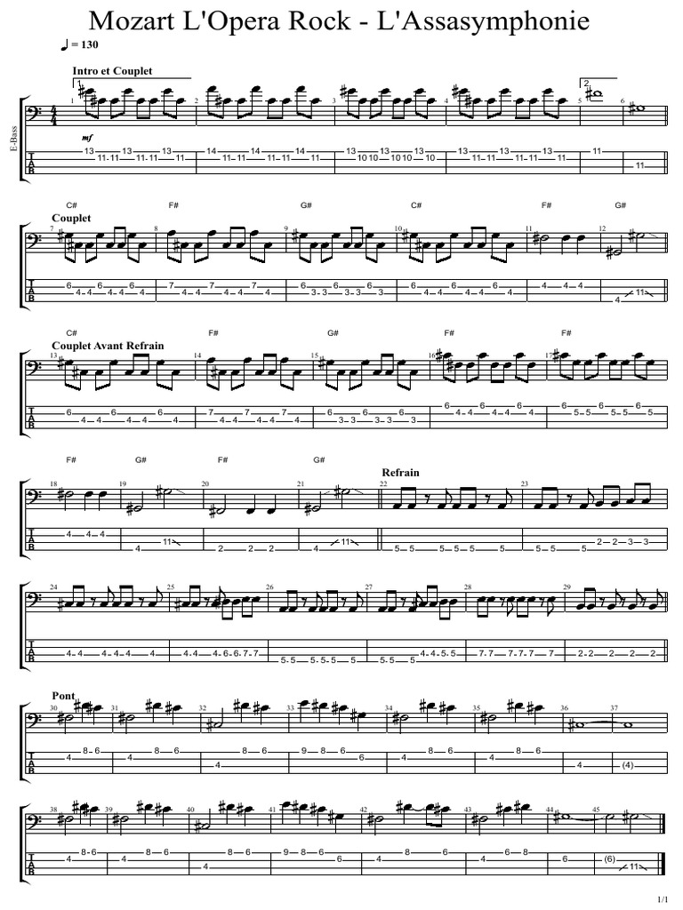 L'Assasymphonie de Mozart Rock | PDF | Échecs