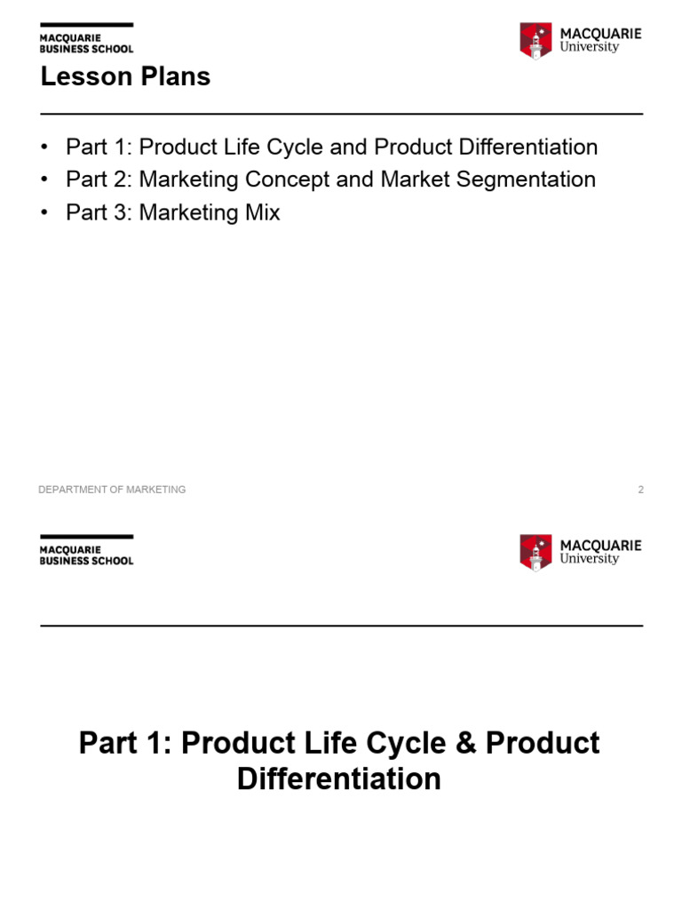 Week 2 Marketing Management MT&P 2 | PDF | Marketing | Market Segmentation
