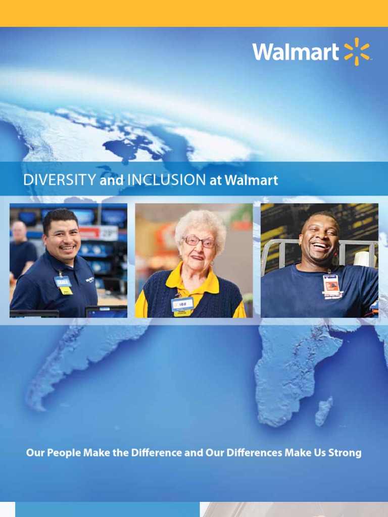 Walmart's Commitment to Diversity | PDF | Walmart | Mentorship