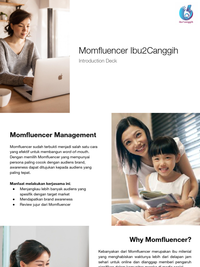 Momﬂuencer untuk Brand Anda | PDF