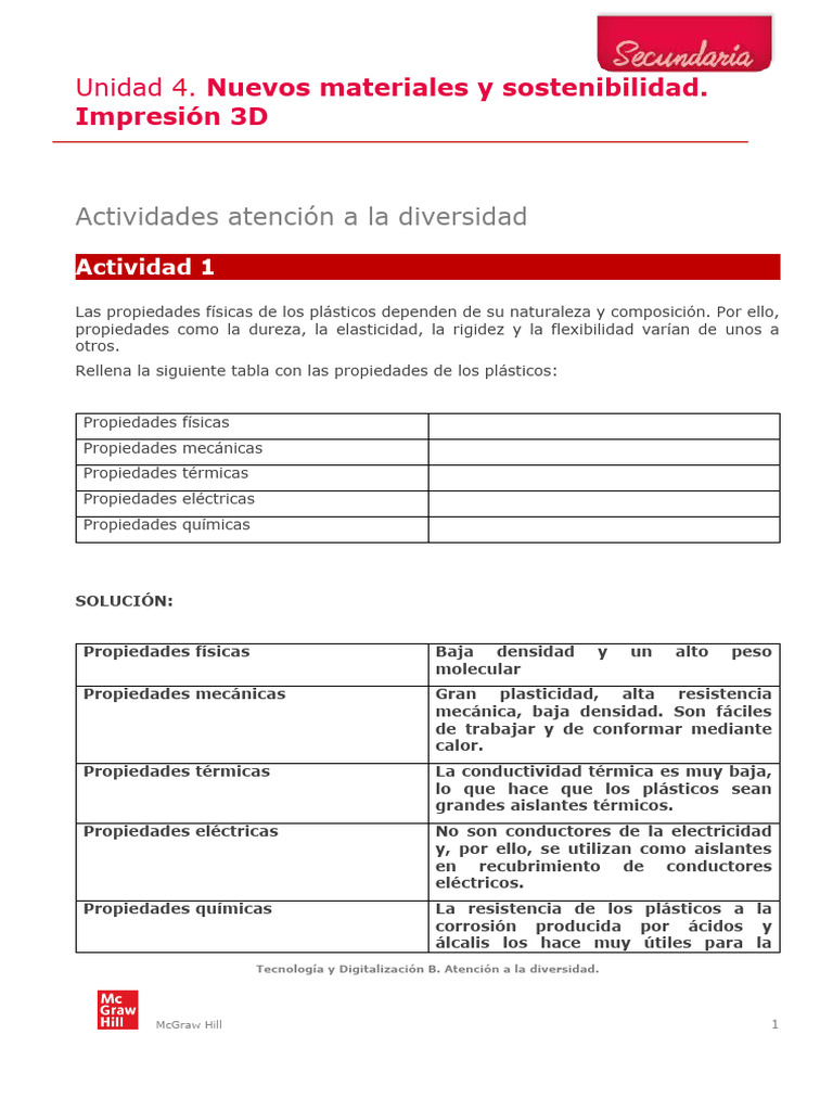 Att Diver Unidad 4 Tecno Digi B | PDF | Reciclaje | El plastico