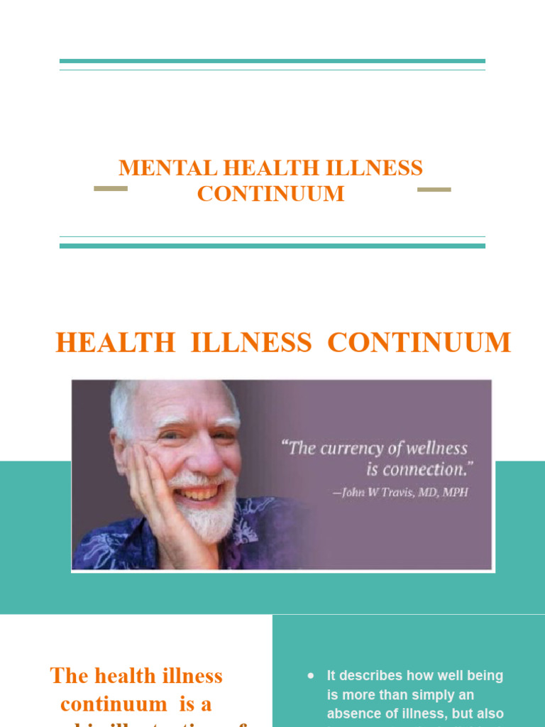 Health Illness Continuum | PDF | Epidemiology | Clinical Medicine
