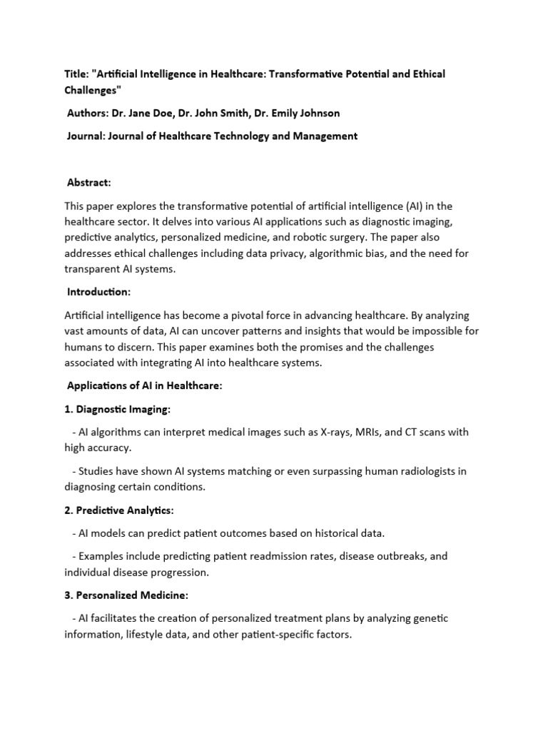 ARTIFICIAL INTELLIGENCE IN HEALTHCARE AN ESSENTIAL GUIDE FOR HEALTH LEADERS PDF visual data 2