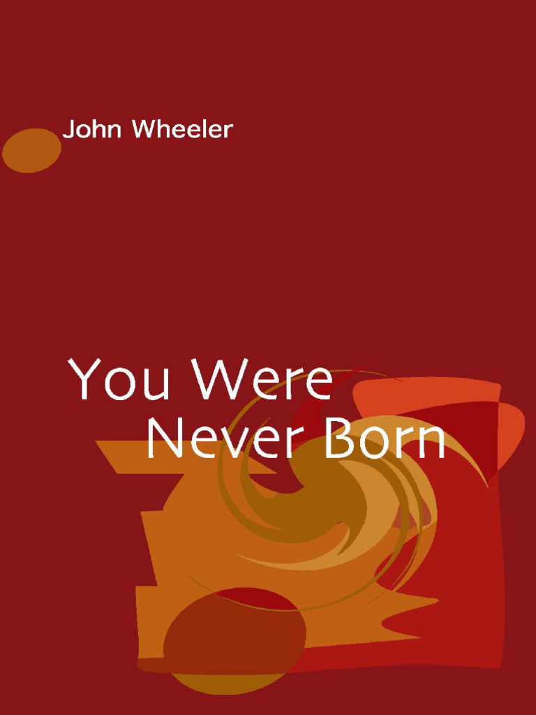 You Were Never Born John Wheeler Updated | PDF | Experience | Thought