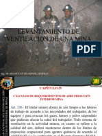 Levantamiento de Ventilacion de Una Mina