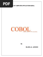 Cobol Complete Reference by Bilal