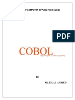 Cobol Complete Reference by Bilal
