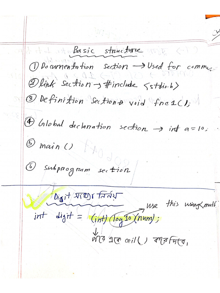 C Programming Note | PDF