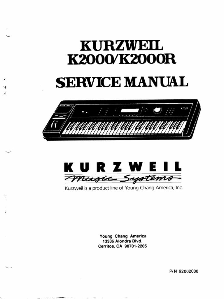 Kurzweil K2000 (MT Jul 92)