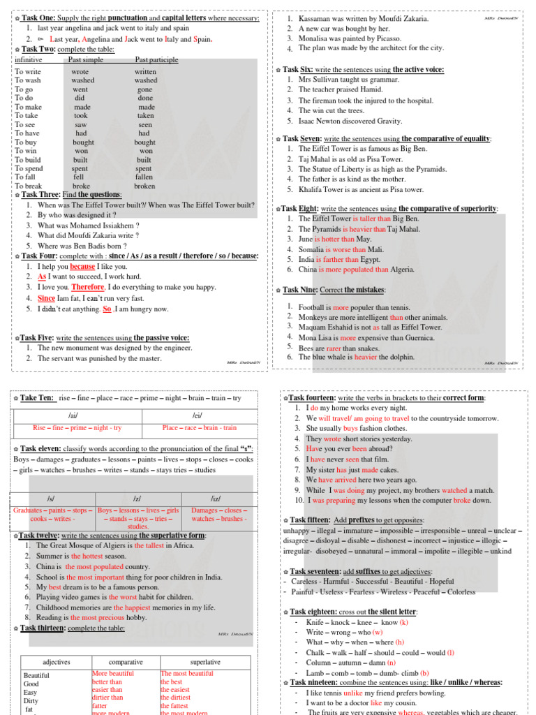 The Correction of Ms4 Revision | PDF | Linguistics