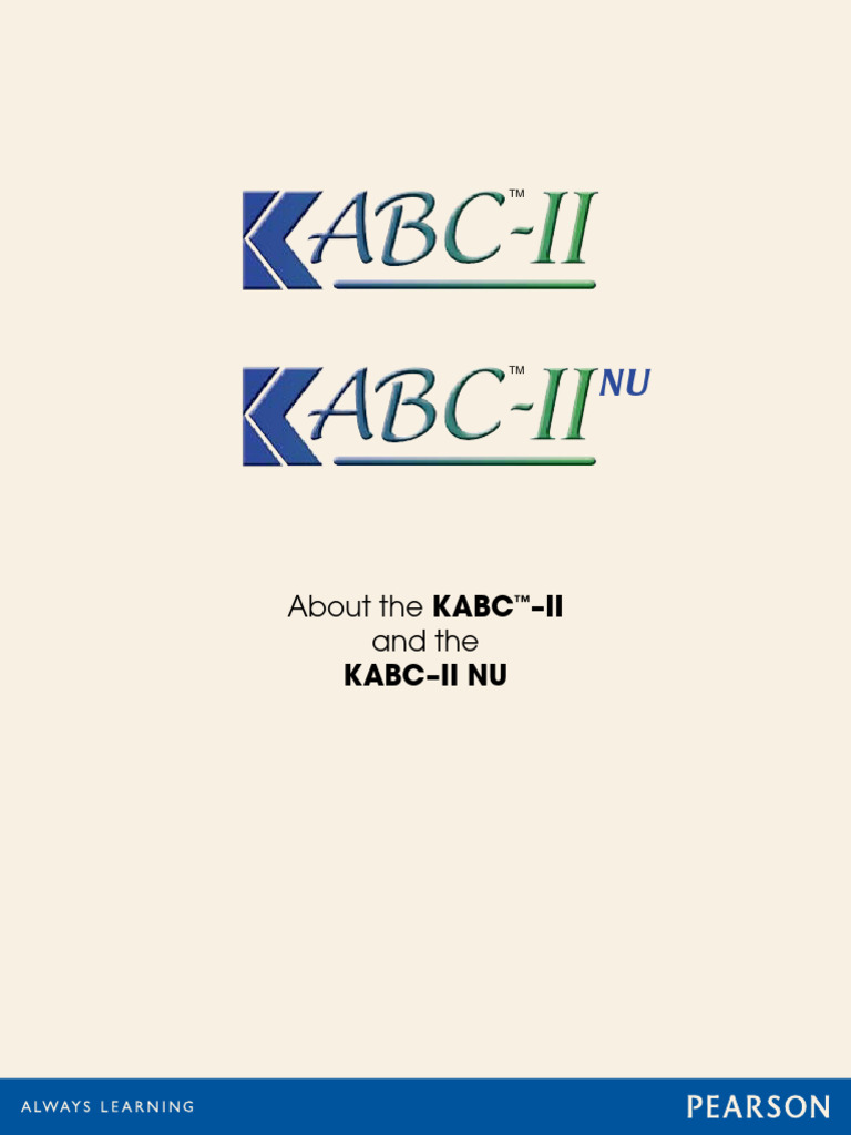 Kabc Ii Results How To Advocate For Your Child - 93n38jj