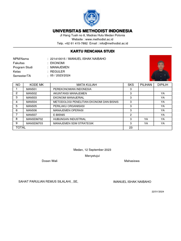 SIMAK Print Krs | PDF