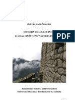 Luis Guzmán Palomino - Historia de Los Incas Luchas Dinásticas y Guerra de Panakas