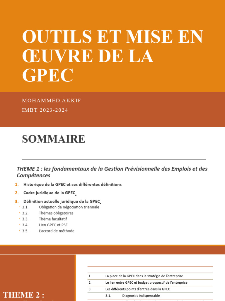 Outils de GPEC pour collectivités | PDF | Gestion des ressources ...