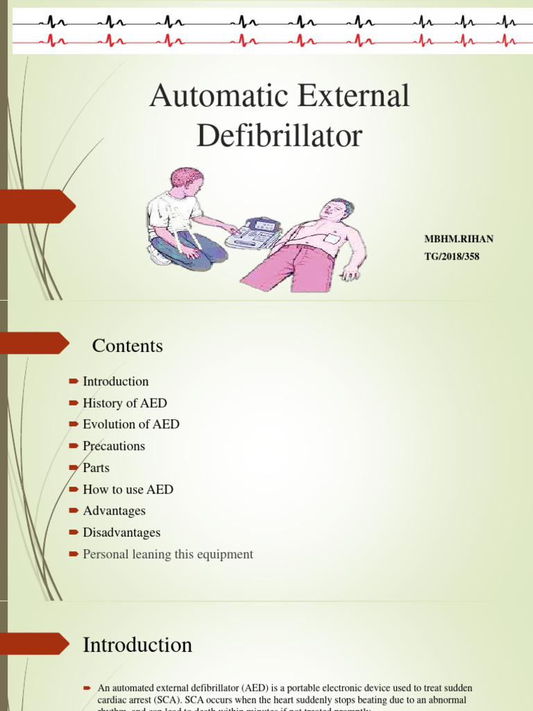 Understanding Automated External Defibrillators | PDF | Cardiology ...