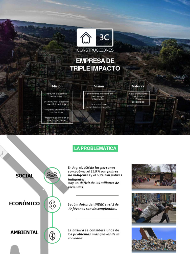 3C Construcciones: Innovación Sustentable | PDF | Reciclaje | Residuos