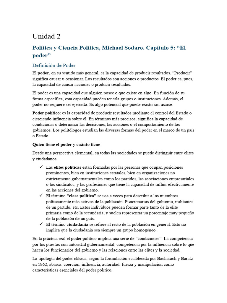 Unidad 2 | PDF | Democracia | Ideologías políticas