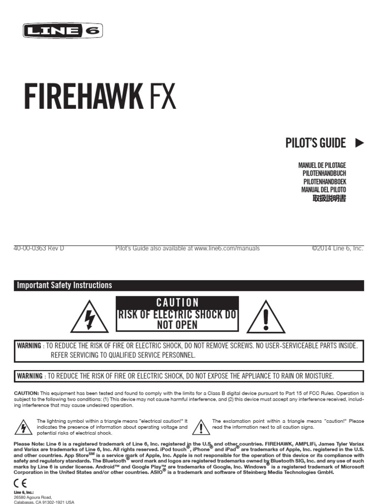 Firehawk FX User Manual | PDF | Ios | I Phone