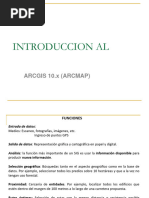 interfaz+ArcGIS+10 8 | PDF | Sistema de información geográfica | Arc Gis
