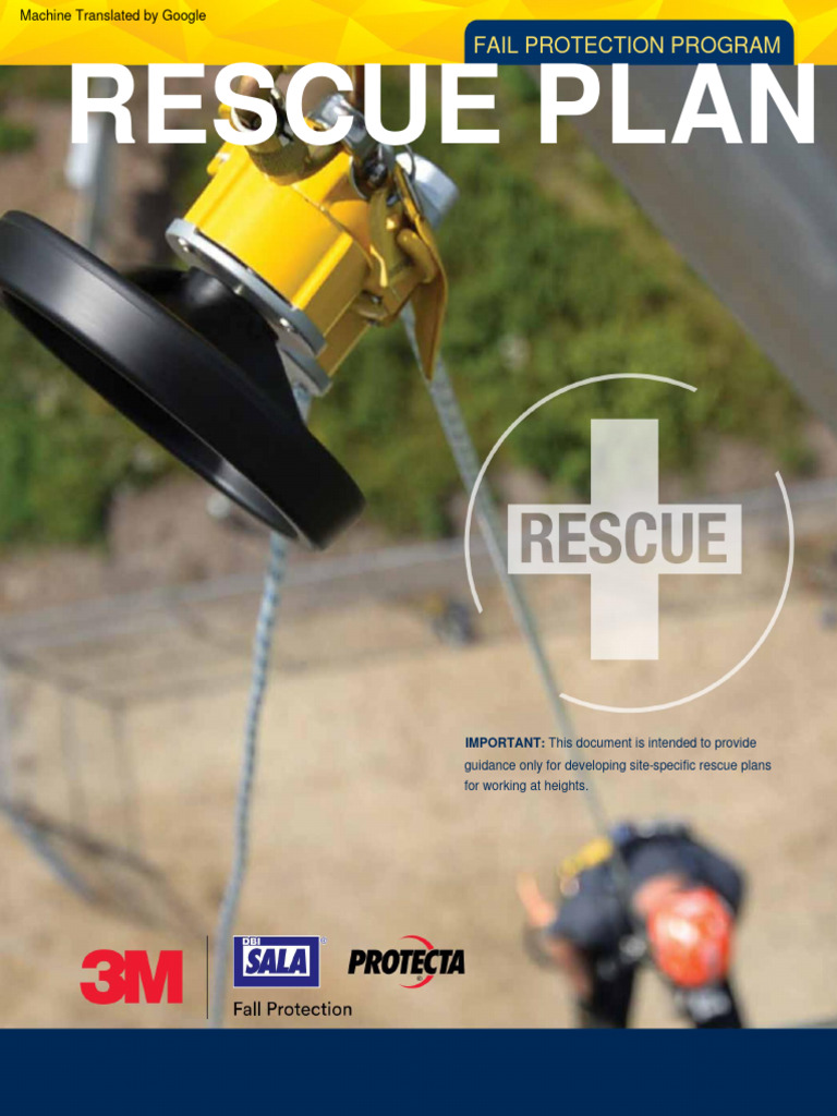 Rescue Plan Final 042617 | PDF | Working Conditions | Safety